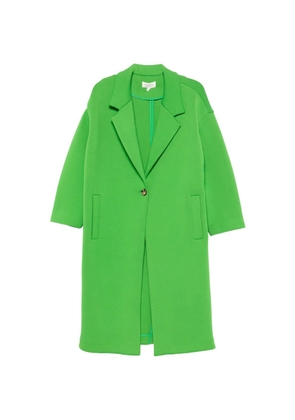 PSOPHIA single-breasted coat - Green