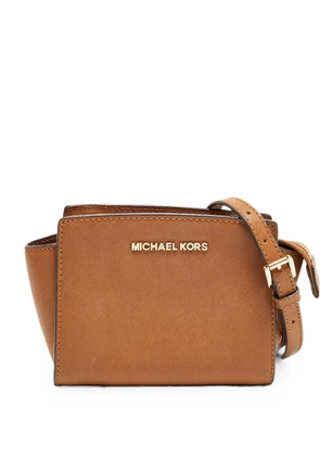 Michael Kors Vintage mini Selma cross body bag - Brown