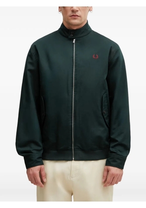 Fred Perry logo-embroidered Harrington jacket - Green