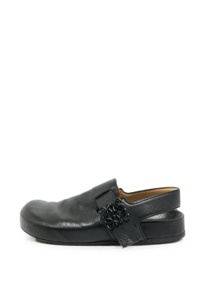 Loewe Pre-Owned Anagram Ease slingback sandals - Black