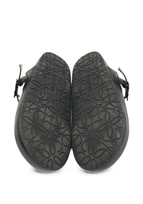 Loewe Pre-Owned Anagram Ease slingback sandals - Black