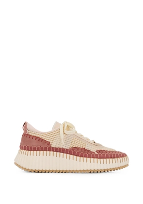 Chloé Nama whipstitch sneakers - Neutrals