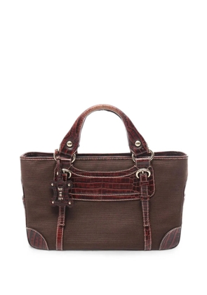 Celine Pre-Owned 2000s Boogie tote bag - Brown
