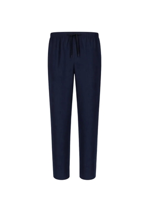 Cellar Door drawstring track pants - Blue