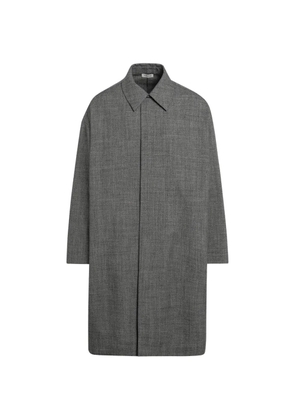 Fear Of God mouliné wool trench coat - Grey