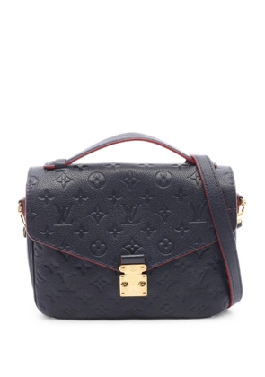 Louis Vuitton Pre-Owned 2010s Monogram Empreinte Pochette Metis handbag - Blue