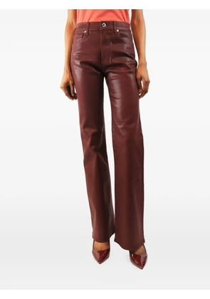 Veronica Beard Crosbie belt-loop trousers - Red