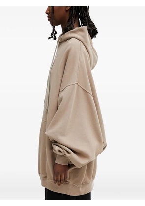 Rick Owens DRKSHDW oversized drawstring hoodie - Neutrals