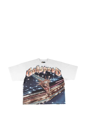 GODSPEED Liberty Cruiser graphic-print T-shirt - White