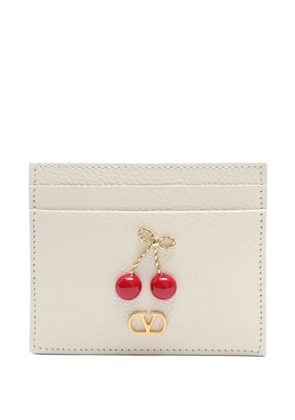 Valentino Garavani Cherryfic cardholder - White
