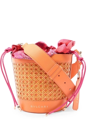 Bvlgari Pre-Owned 2010s Serpenti Forever bucket bag - Orange