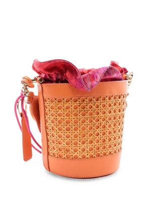 Bvlgari Pre-Owned 2010s Serpenti Forever bucket bag - Orange