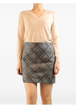 BOMPARD V-neck cashmere sweater - Neutrals