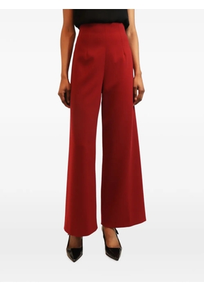 Sergio Hudson wide-leg trousers - Red