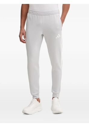 adidas logo-embroidered track pants - Grey