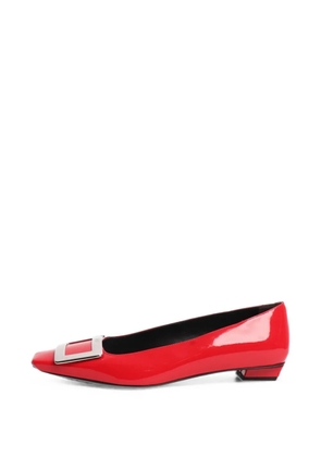 Roger Vivier Vintage buckle-detail ballet flats - Pink