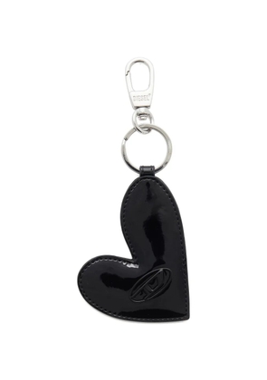 Diesel Play Heart mirror keyring - Black
