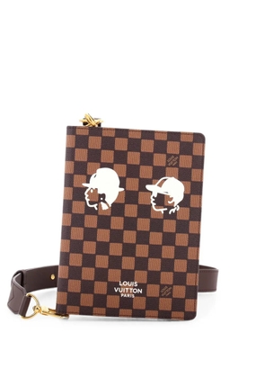 Louis Vuitton Pre-Owned Pharrell X Nigo Book Messenger Bag Limited Edition Damier Phriendship Coated Canvas crossbody bag - Brown