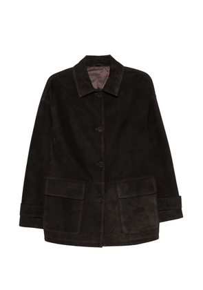 ADRIANNA FERETTI button-fastening jacket - Black