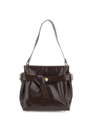 GIANNI CHIARINI Miranda leather shoulder bag - Brown