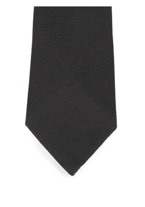TOM FORD textured-finish tie - Black