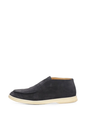 Loro Piana Pre-Owned Open Walk suede loafers - Blue