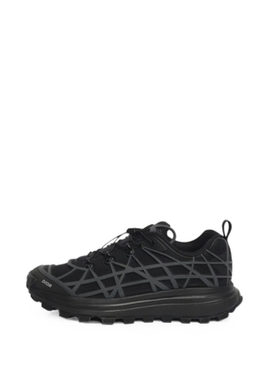 Christian Dior Pre-Owned logo-detail lace-up sneakers - Black