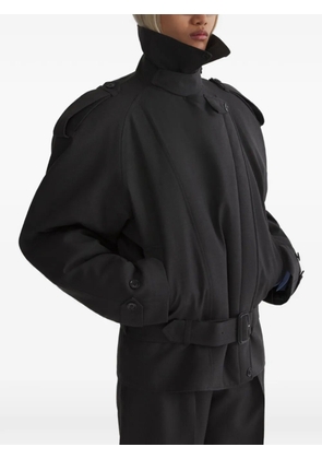 Mugler round jacket - Grey