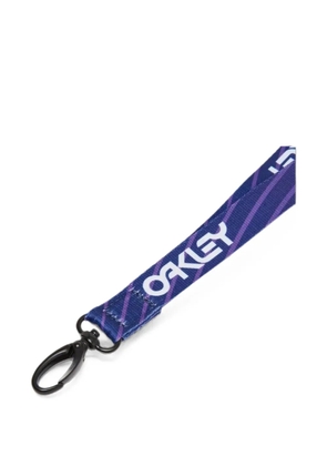 Oakley Wanderlust logo-print lanyard - Blue