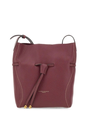GIANNI CHIARINI Sienna grained-leather shoulder bag - Red