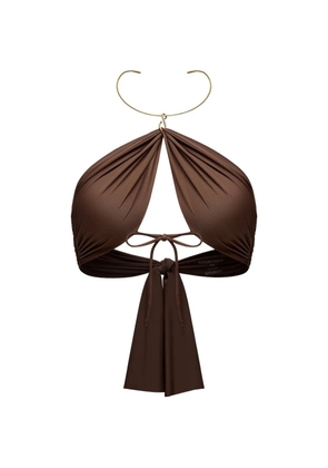 KOROBEYNIKOV two-piece midi dress - Brown