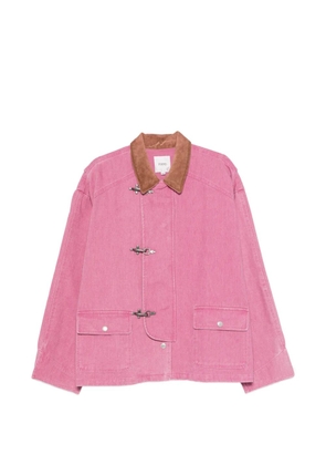 FOUND Fireman cotton twill jacket - Pink
