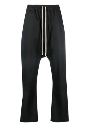 Rick Owens drop-crotch trousers - Black