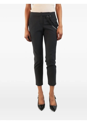 Brunello Cucinelli Vintage Monili chain-detail cropped trousers - Grey