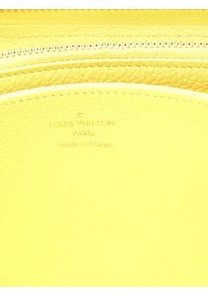 Louis Vuitton Pre-Owned Zippy Wallet Spring in the City Monogram Empreinte Leather small wallets - Yellow