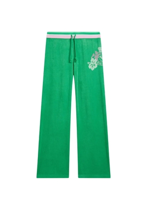 Juicy Couture x Roxy logo-print track pants - Green