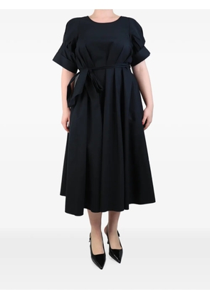 Aspesi Vintage belted pleated midi dress - Black