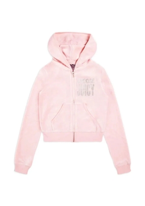 Juicy Couture Choose Juicy velour hoodie - Pink