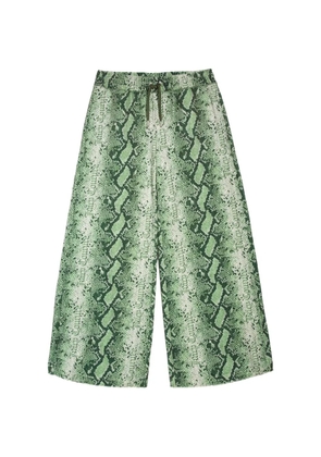 Juicy Couture snake-print track pants - Green