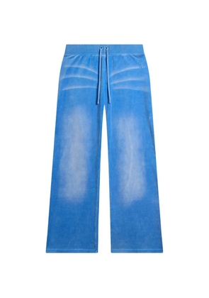 Juicy Couture washed-effect track pants - Blue