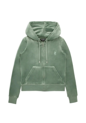 Juicy Couture Robertson textured hoodie - Green