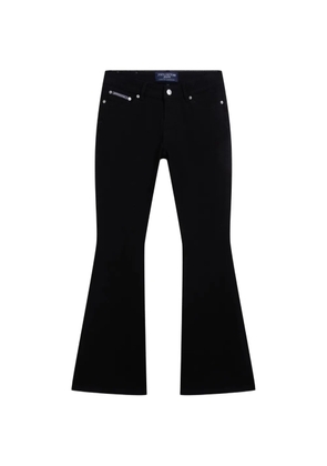 Juicy Couture logo-embellished jeans - Black