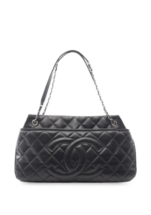 CHANEL Pre-Owned 2013-2014 Matelassé shoulder bag - Black