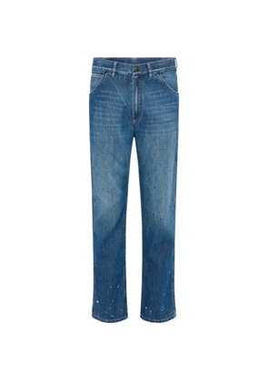 Maison Margiela stained-effect jeans - Blue