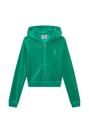 Juicy Couture logo-detail hoodie - Green