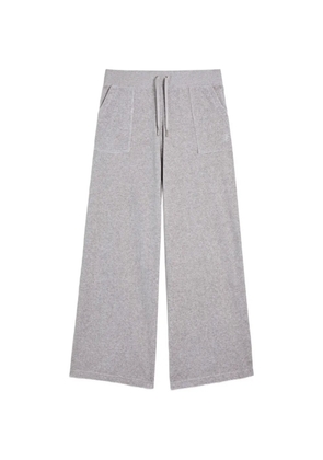 Juicy Couture wide-leg velour track pants - Grey