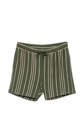 John Varvatos striped shorts - Green