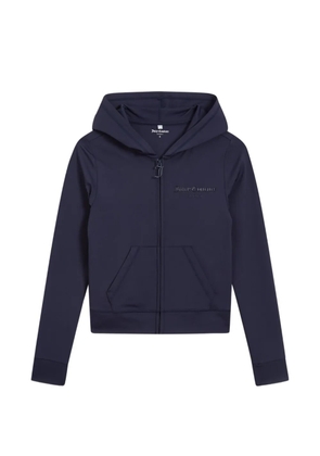 Juicy Couture logo-print zip-up hoodie - Blue