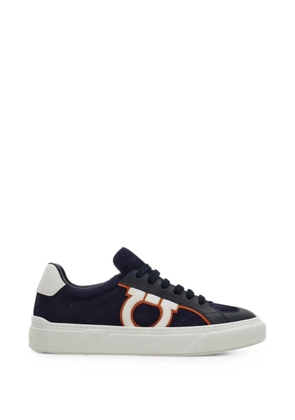 Ferragamo Gancini panelled sneakers - Blue