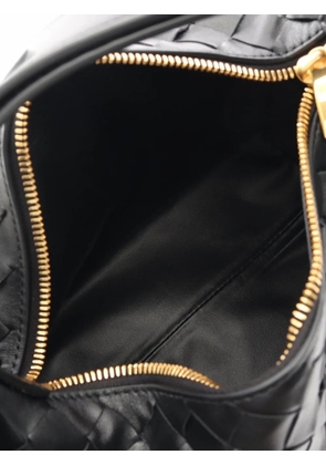 Bottega Veneta Pre-Owned 2020 mini Wallace Intrecciato tote bag - Black